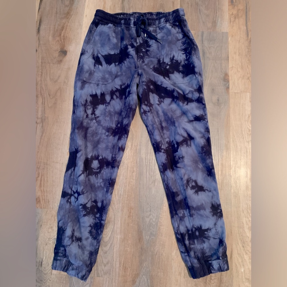 Athleta Tie-dyed Cotton Joggers Size XS